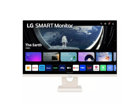 LG 27" IPS 1920x1080 60Hz 14ms GtG HDMIx2,USB smart VESA zvučnici bela monitor ( 27SR50F-W.AEU )