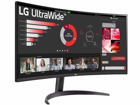 LG 34WR50QK-B.AEU 34"/VA,21:9,zakrivljen/3440x1440/100Hz/5ms GtG/HDMIx2,DP/crni Monitor ( 34WR50QK-B.AEU )