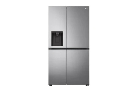 LG side by side total no-frost, E , 635 l (416+219), door cooling+™, Door-in-Door™, linear cooling™, dispanzer za led i vodu, platinasto sr