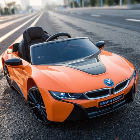 Licencirani dečiji automobil na akumulator BMW i8 competition (12V) (SM-24202) narandžasti-1