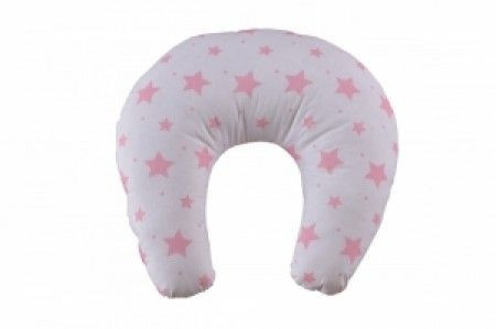 Lillo&amp;Pippo jastuk za dojenje &quot;Zvezdice&quot; 3701-BT roze 50x40cm ( 7330027 ) - Img 1