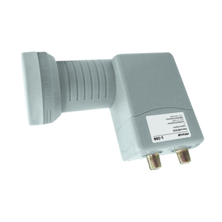 LNB L-208 Twin ECO, sum 0,1dB, vodonepropusan