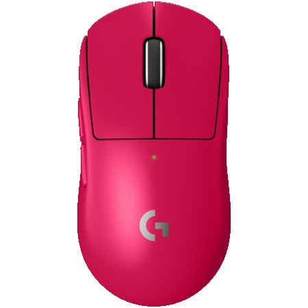 Logitech g pro x superlight 2 lightspeed gaming mouse - magenta ( 910-006797 )