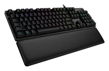 Logitech G513 carbon mechanical RGB gaming keyboard - GX blue click, US - Img 1
