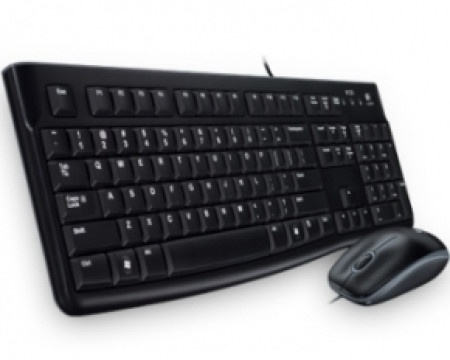 Logitech mk120 wired desktop us Tast+mis usb ( 13773 )