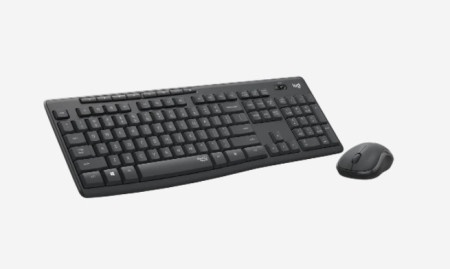 Logitech MK295 Silent Wireless Desktop Graphite RUS