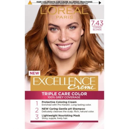 Loreal Excellence 7.43 boja za kosu ( 1003004163 ) - Img 1