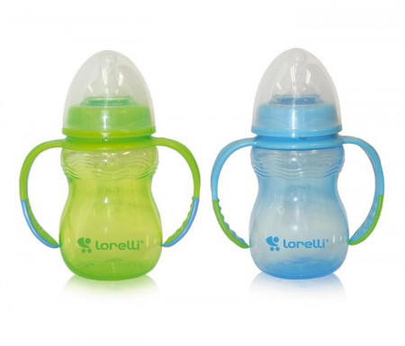 Lorelli Bertoni flašica Baby Care sa ručkama 250 ml ( 1020032 ) - Img 1