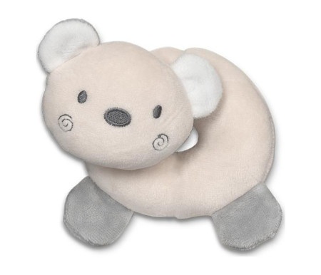 Lorelli zvecka za bebe donut natural bear beige ( 10191340008 )