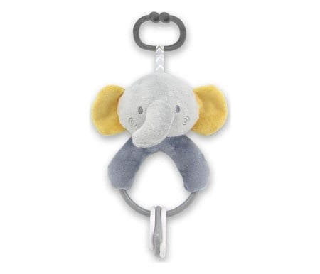 Lorelli zvecka za bebe elephant grey natural ( 10191400010 )