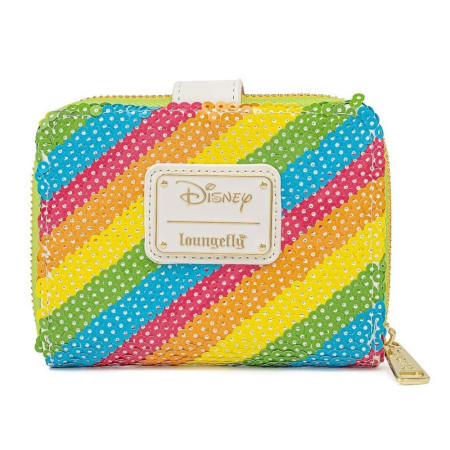 Loungefly Disney Sequin Rainbow Zip Wallet ( 048293 ) - Img 1