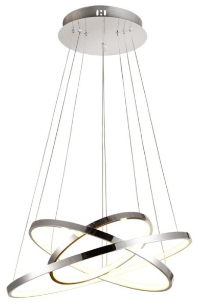 Lune Visilica Trostruki 60W LED 4000K Hrom ( 15017 )