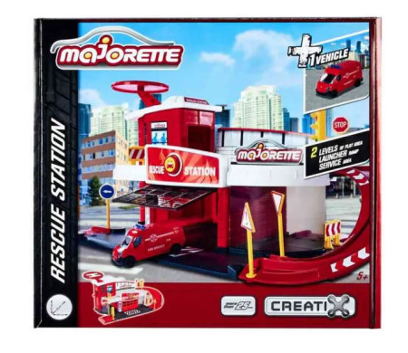 Majorette creatix spasilacka stanica i vozilo ( M2050038 )