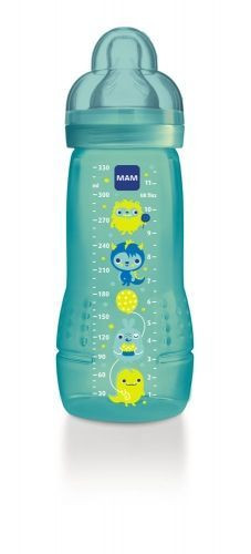 MAM flašica Baby bottle 330ml silikon 4m+ ( A001256 ) - Img 1