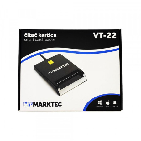 Marktec čitač elektronskih smart kartica VT-22 ( F381 )