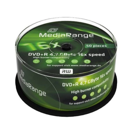 MediaRange MR445 DVD+R 4.7GB 16X blank ( 556M5+/Z )-1