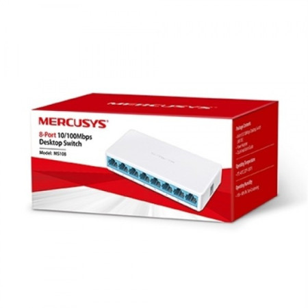 Mercusys MS108 10/100 8-port switch ( SWTCH14M ) - Img 1