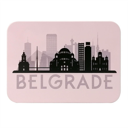 Metalna kutija "Belgrade" 14,2x10x3cm ( 3500/081_4 )