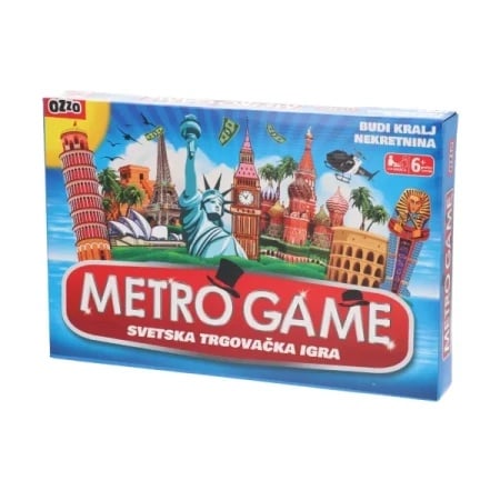 Metro game, društvena igra, trgovina nekretninama ( 882135 )