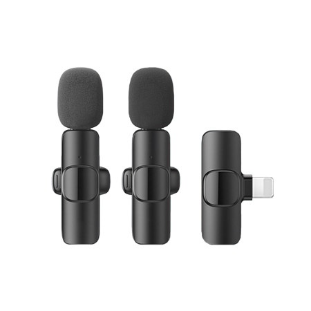 Mikrofon bluetooth k9 2u1 type-c lightning crni ( R2231 )