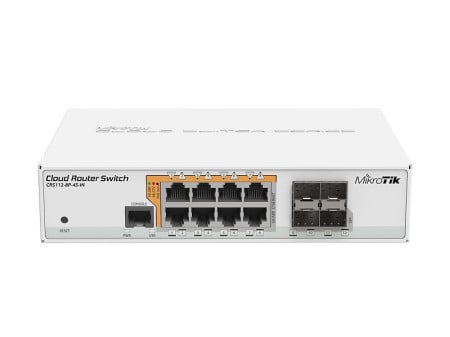 Mikrotik CRS112-8P-4S-IN Switch ( 1250 ) - Img 1