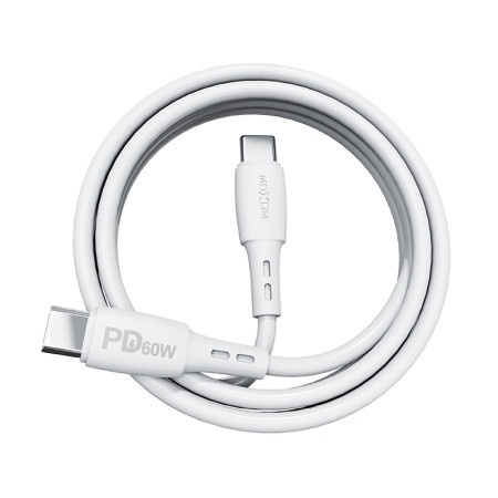Moxom Usb data kabal mx-cb135 pd 60w type-c na type-c 2m beli ( U2028 )