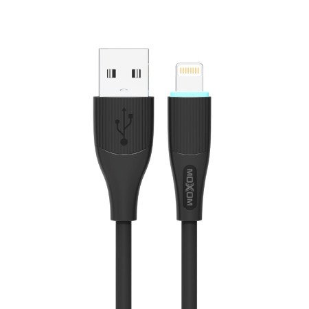 Moxom Usb data kabal mx-cb169 3a lightning 1m crni ( U2065 )