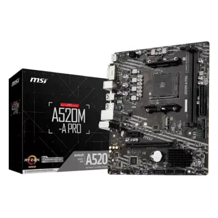 MSI A520M-A PRO Matična ploča AM4