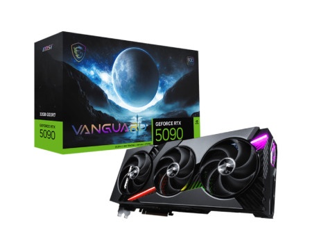 Msi nVidia GeForce RTX 5090 VANGUARD 32G 512 bit GeForce RTX 5090 32G VANGUARD SOC grafička karta