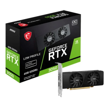 MSI rtx3050 lp 6g oc ddr6 v812-023r svga-1