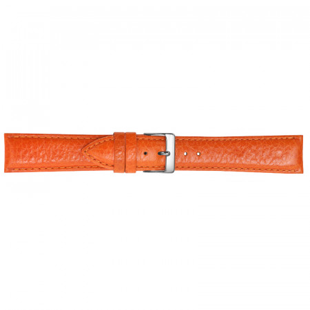Narandžasti poletto seta calf kožni kaiš za sat ( 594/14.22 )