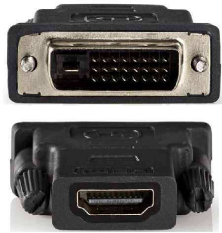 Nedis CVBW34912AT HDMI (A female) to DVI-D 24+1-Pin (male) adapter - Img 1