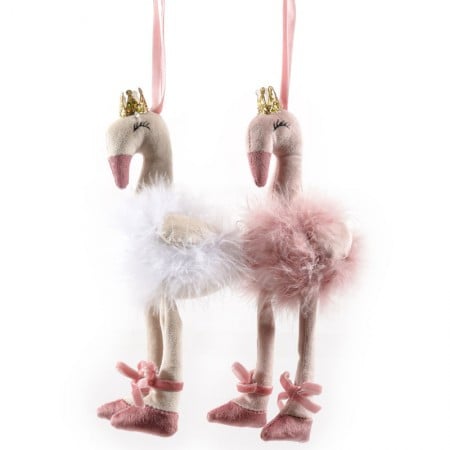 Novogodišnji ukras flamingo balerina 25cm ( 52930 ) - Img 1