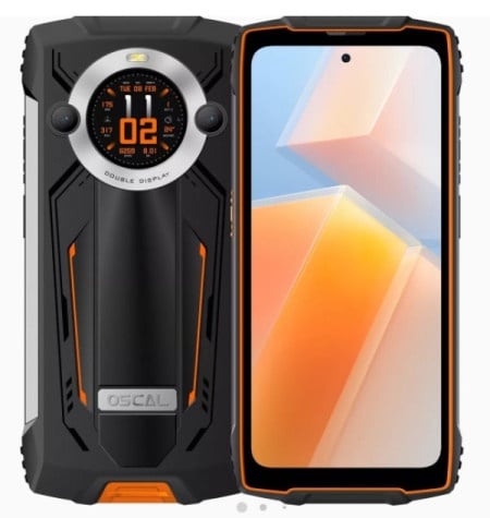 Oscal Smart Rugged PILOT II , 6.5" OC/8GB/256GB/50MP/8800mAh 45W Black