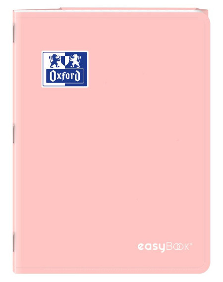 Oxford sveska A5 EasyBook Pastel 60 lista, 90g, optički papir, margine karo ( 15SVX51K )