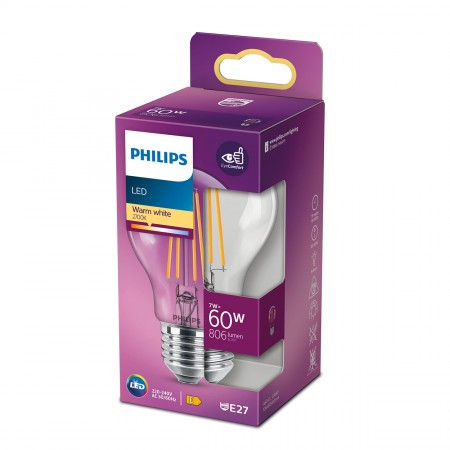 Philips LED sijalica 60w a60 e27 ww, 929001387395, ( 17931 )