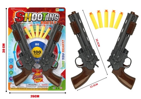 Pištolj sa mekanim metkićima i metom ( MKS317662 )