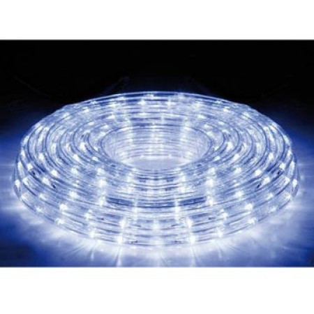 Plastično crevo s belim LED lampicama, dužine 15 m ( 52-235000 )