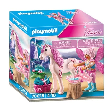 Playmobil Fairies Vila neguje jednoroga ( 1035042 )