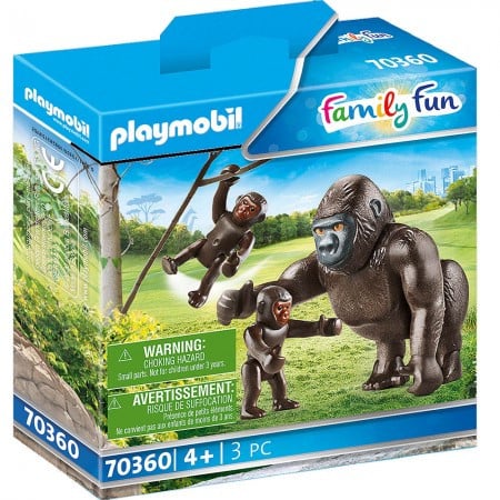 Playmobil family fun gorila sa bebama ( 23909 )