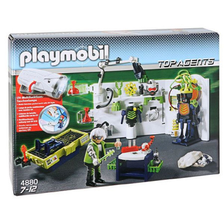 Playmobil top agenti: laboratorija ( 10146 ) - Img 1