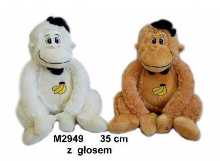 Plišana igračka nasmejani majmun ( 126344 ) - Img 1