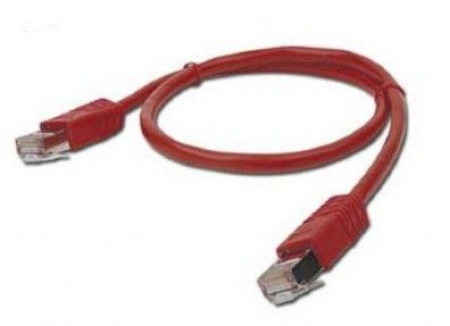 PP12-5M/R Gembird Mrezni kabl, CAT5e UTP Patch cord 5m red