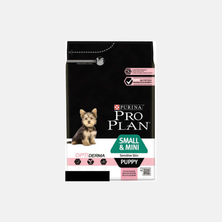 Pro plan psi puppy s&amp;m 3 kg sens.losos ( 01580 ) - Img 1