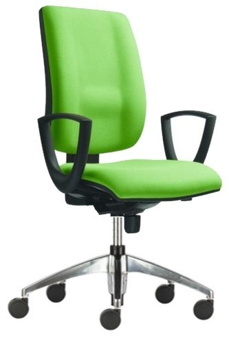 Radna stolica - 1380 ASYN FLUTE LX ALU (eko koža u više boja) - Img 1