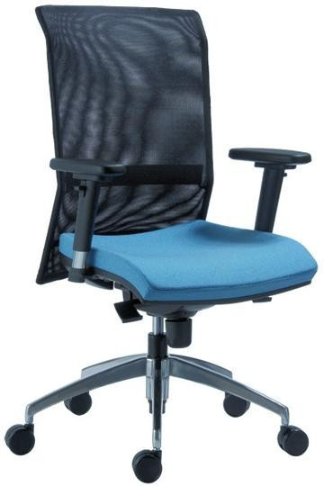 Radna stolica - 1580 Syn Gala Net ALU - (štof u više boja) - Img 1