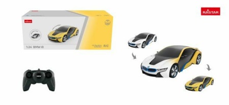 Rastar Auto r/c 1:24 bmw i8 koji menja boju na suncu ( 53/48400-4 )