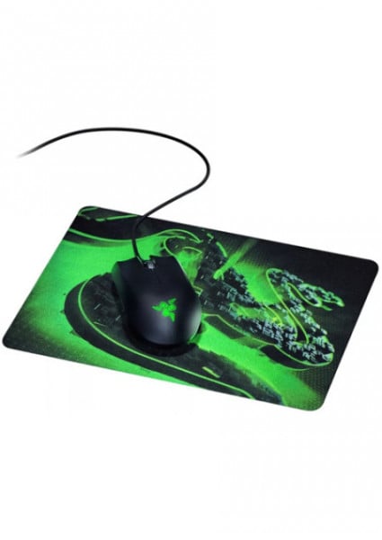 Razer abyssus lite & goliathus mobile construct mouse and mouse mat bundle ( 034301 )