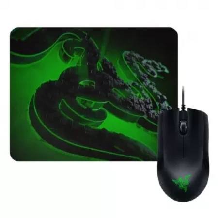 Razer Abyssus Lite & Razer Goliathus Mobile Construct Mouse and Mouse Mat Bundle ( 067970 )