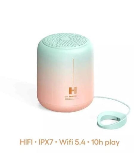 Remax RB-H1 Pinkgreen Blue Sky Mirror Portable Wireless Speaker